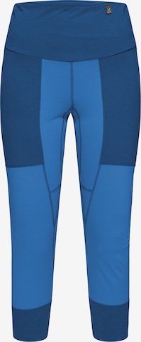 Haglöfs Athletic Underwear 'Natural Blend Tech' in Blue: front