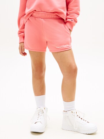 TOMMY HILFIGER - Regular Calças em rosa: frente