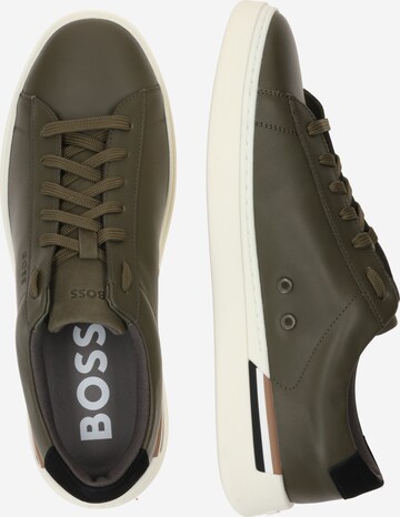 Sneaker bassa 'Clint' di BOSS in verde