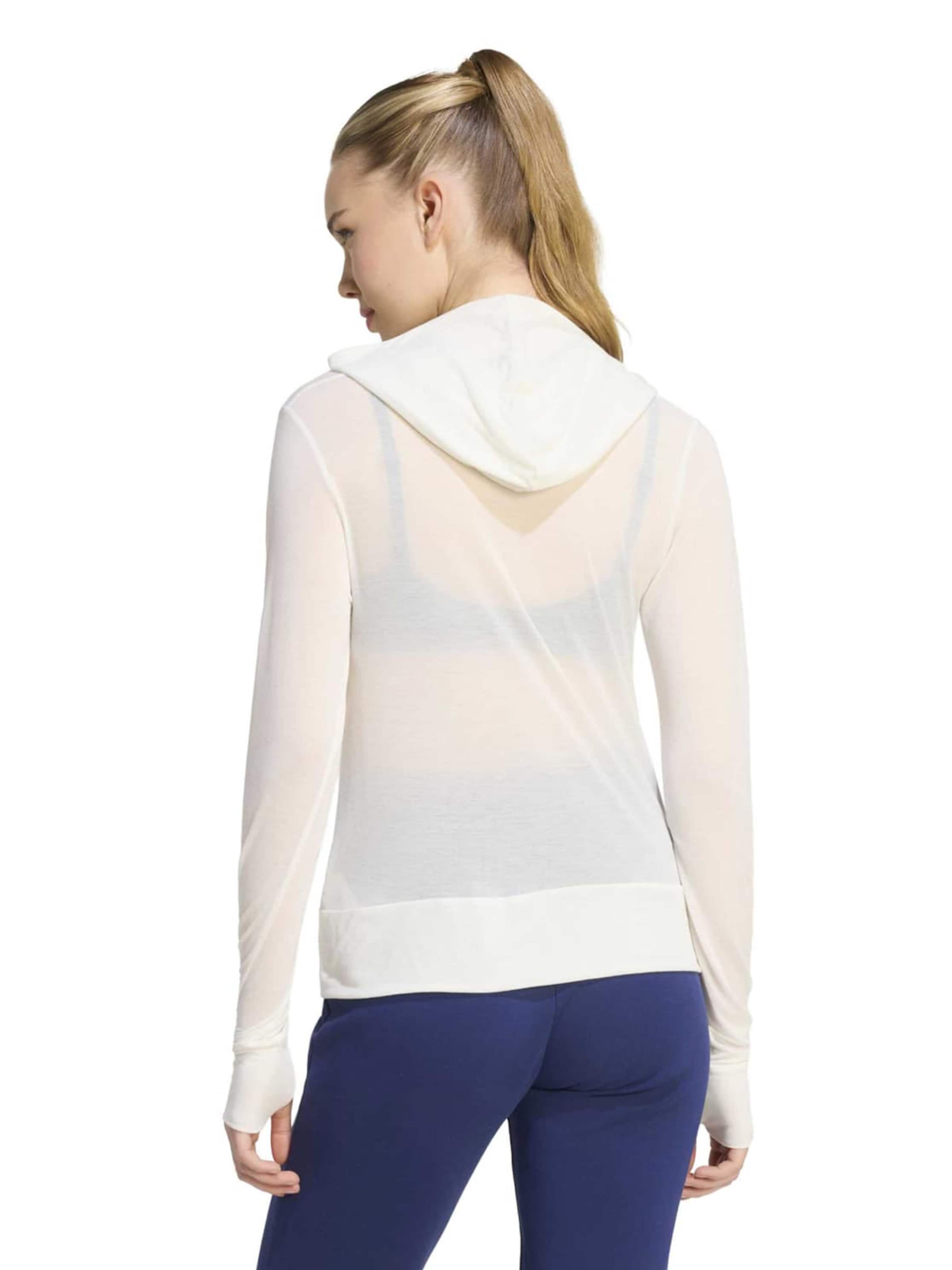 ADIDAS SPORTSWEAR Λειτουργικό μπλουζάκι 'SOFT LUX' σε λευκό