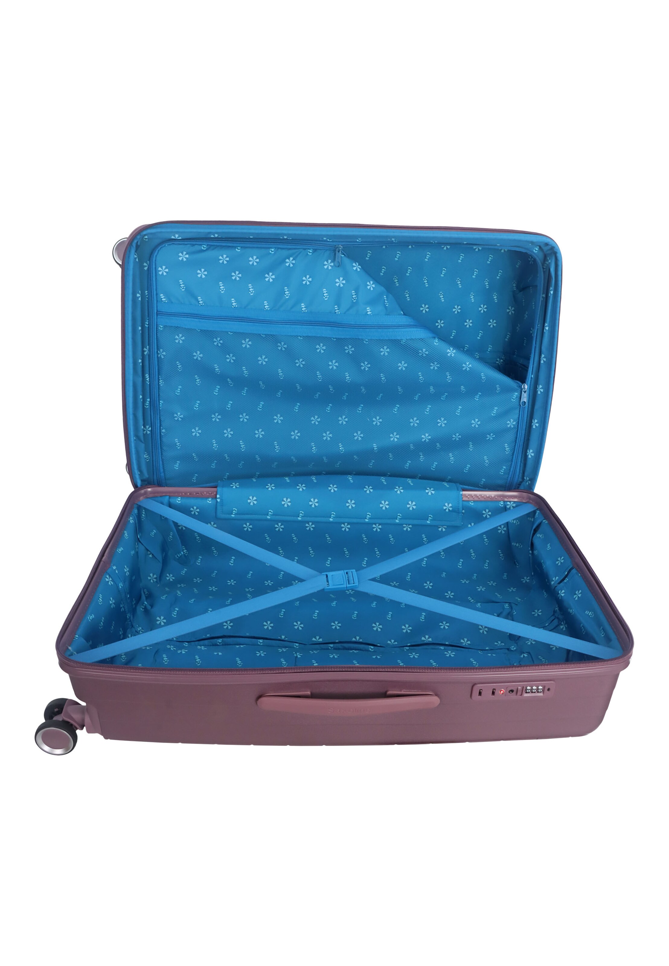 Saxoline Suitcase 'Resort' in Red