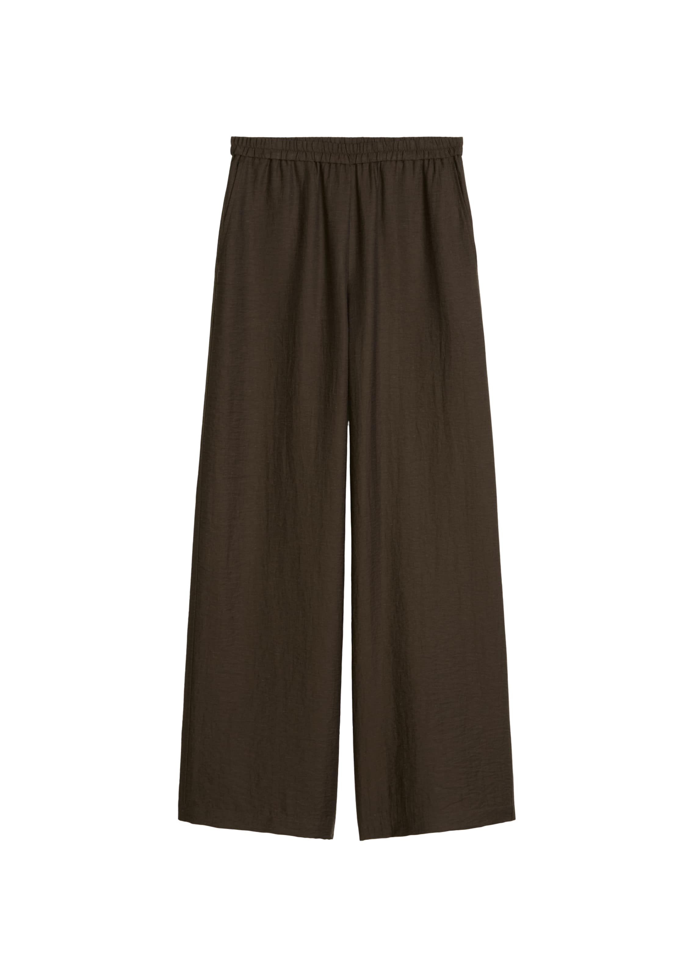 Marc O'Polo Loose fit Trousers in Brown: front