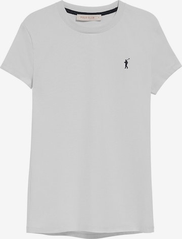 Polo Club Shirt in Weiß: Vorderseite