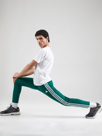 Coupe slim Pantalon de sport 'Essentials' ADIDAS PERFORMANCE en vert