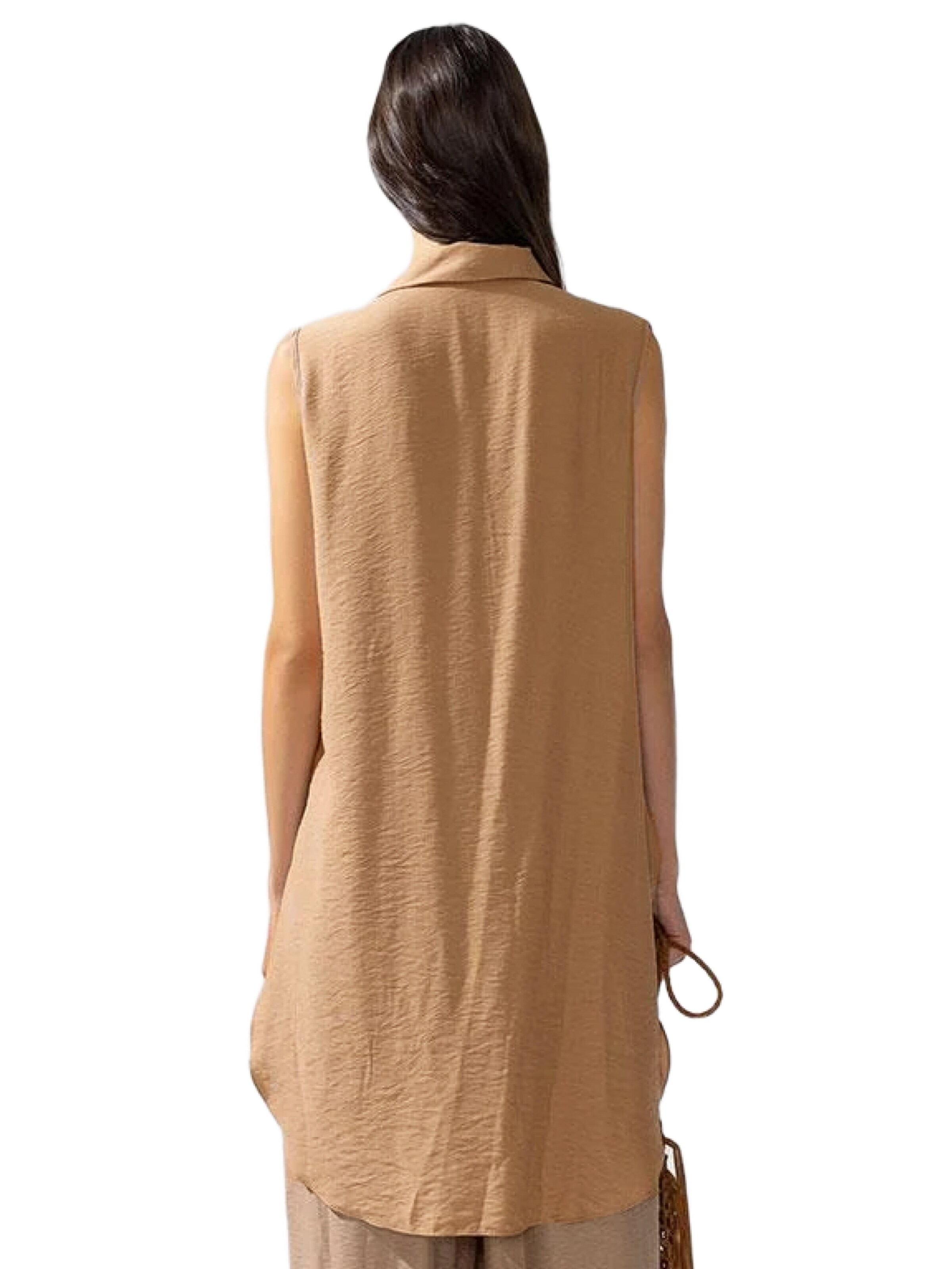 Rivus Blouse in Beige