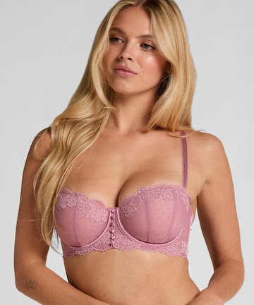 Balconnet Soutien-gorge 'Laila' Hunkemöller en rose : devant