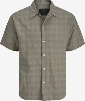 Coupe regular Chemise JACK & JONES en vert : devant