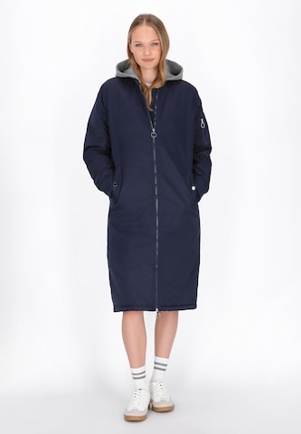 MYMO Tussenmantel in Blauw: voorkant