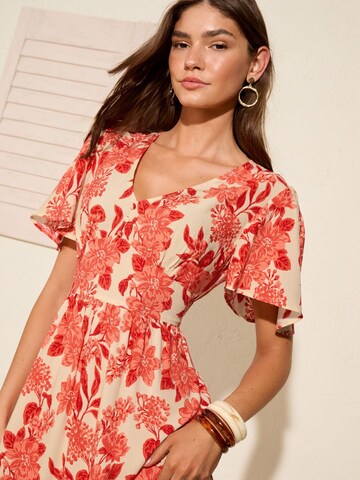 Friends Like These Kleid in Rot