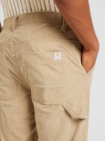 Only & Sons Regular Trousers 'ONSEDGE' in Brown