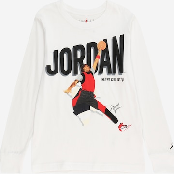 Jordan Тениска 'Breakout' в бяло: отпред