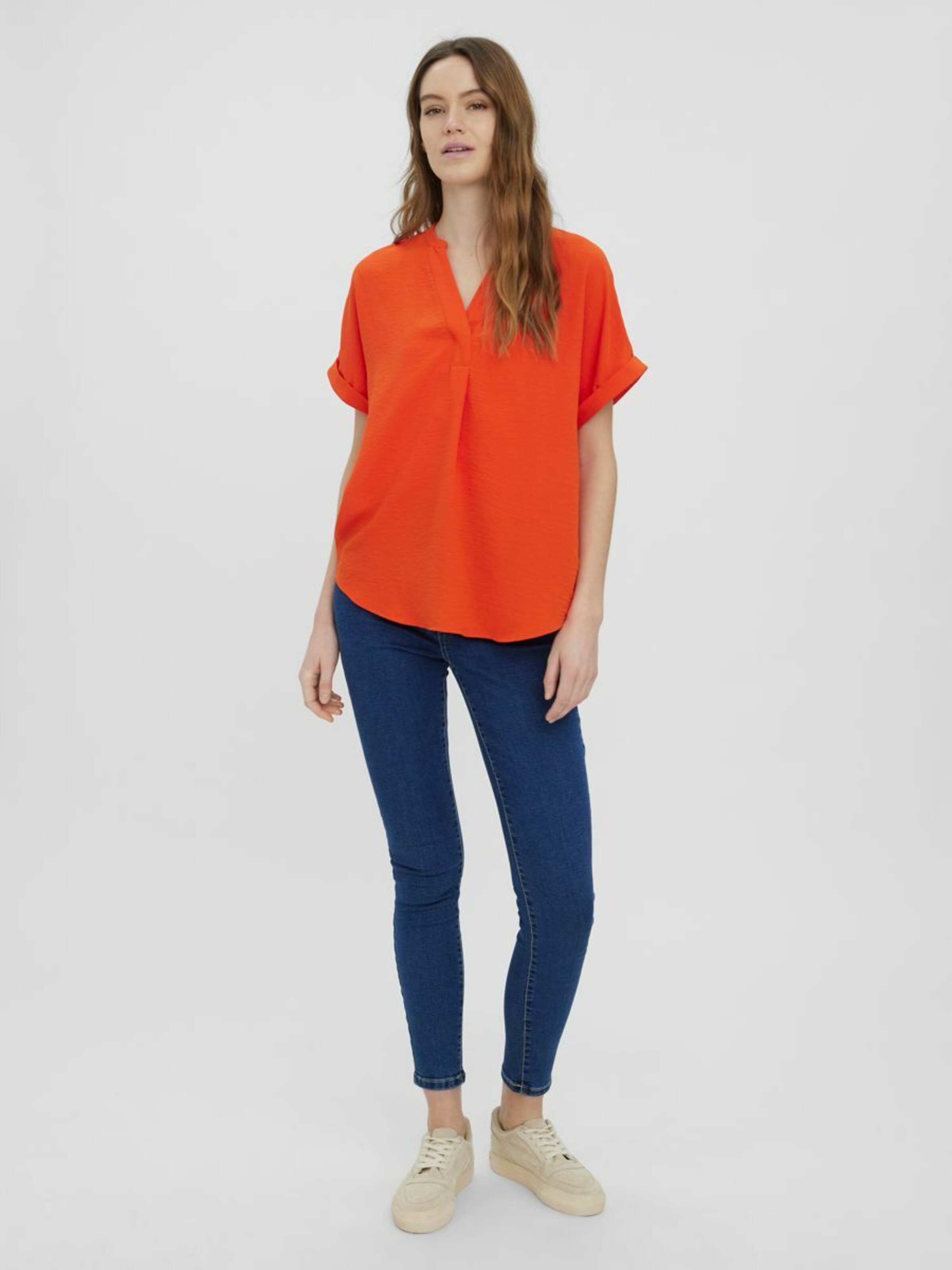T-shirts et tops T-shirt VERO MODA en Orange 
