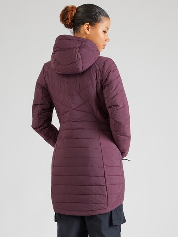 COLUMBIA Pitkä takki ulkoiluun 'Joy Peak II' värissä lila: takapuoli
