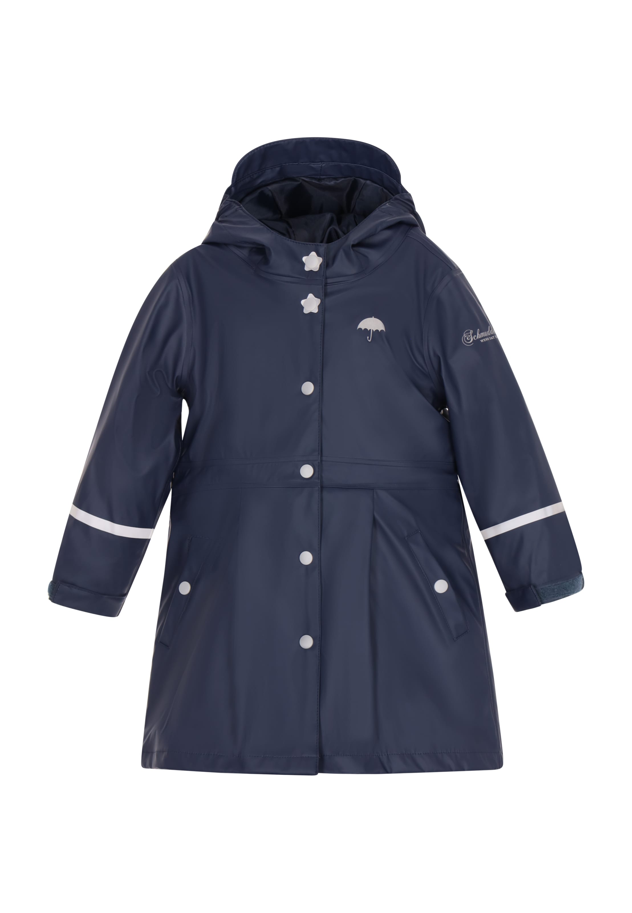 Schmuddelwedda Παλτό σε μπλε: μπροστά