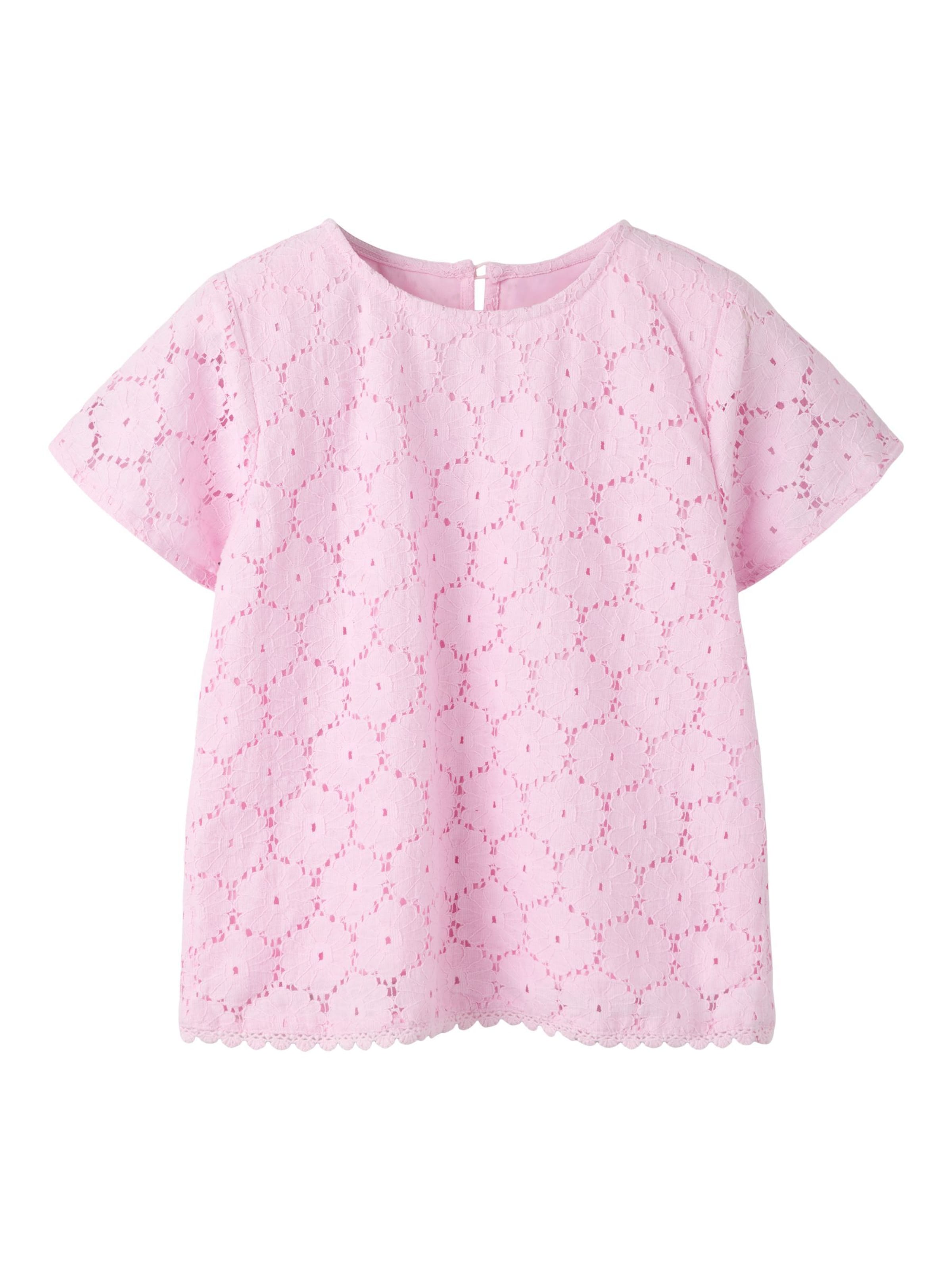 T-Shirt NAME IT en rose : devant