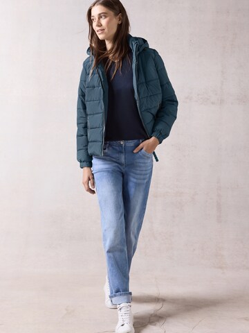 CECIL Winterjas in Blauw: voorkant