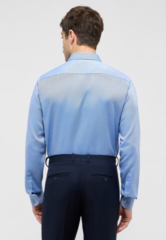 ETERNA Slim fit Button Up Shirt in Blue