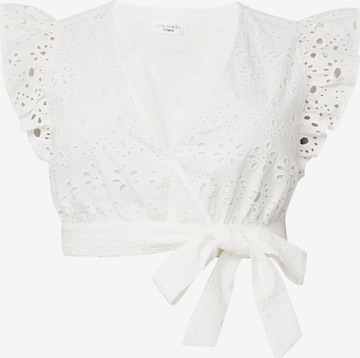 CITA MAASS co-created by ABOUT YOU - Blusa 'Rita' en blanco: frente