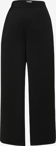 Usha Loosefit Broek in Zwart: voorkant