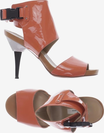 By Malene Birger Sandals & High-Heeled Sandals in 38 in Orange: front