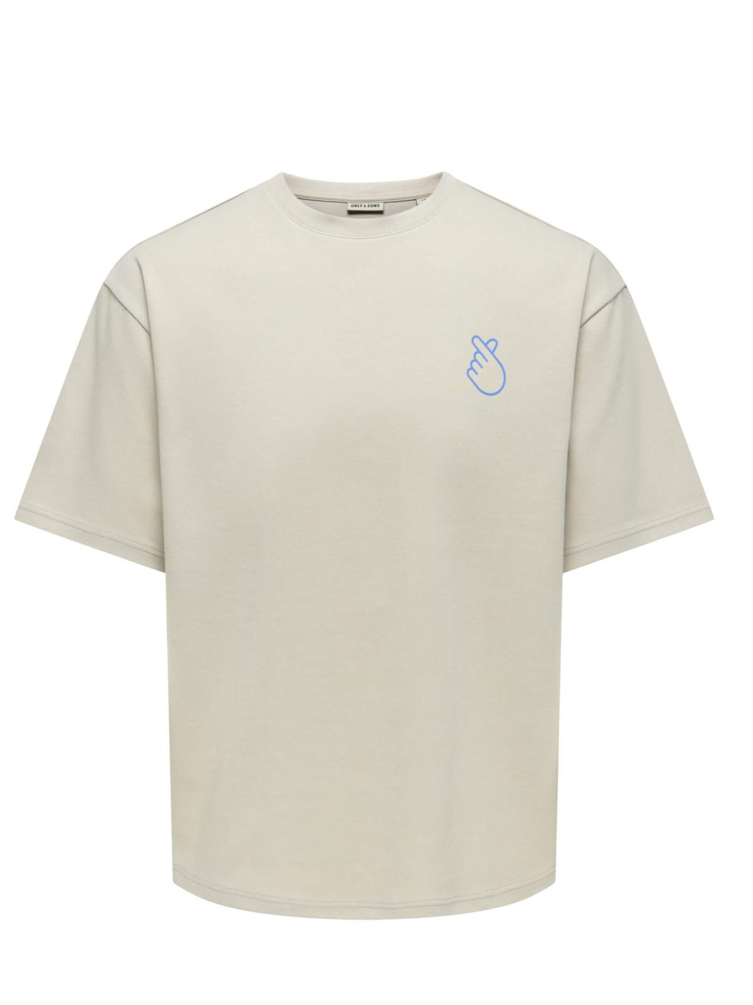 ONLY Shirt in Beige: voorkant