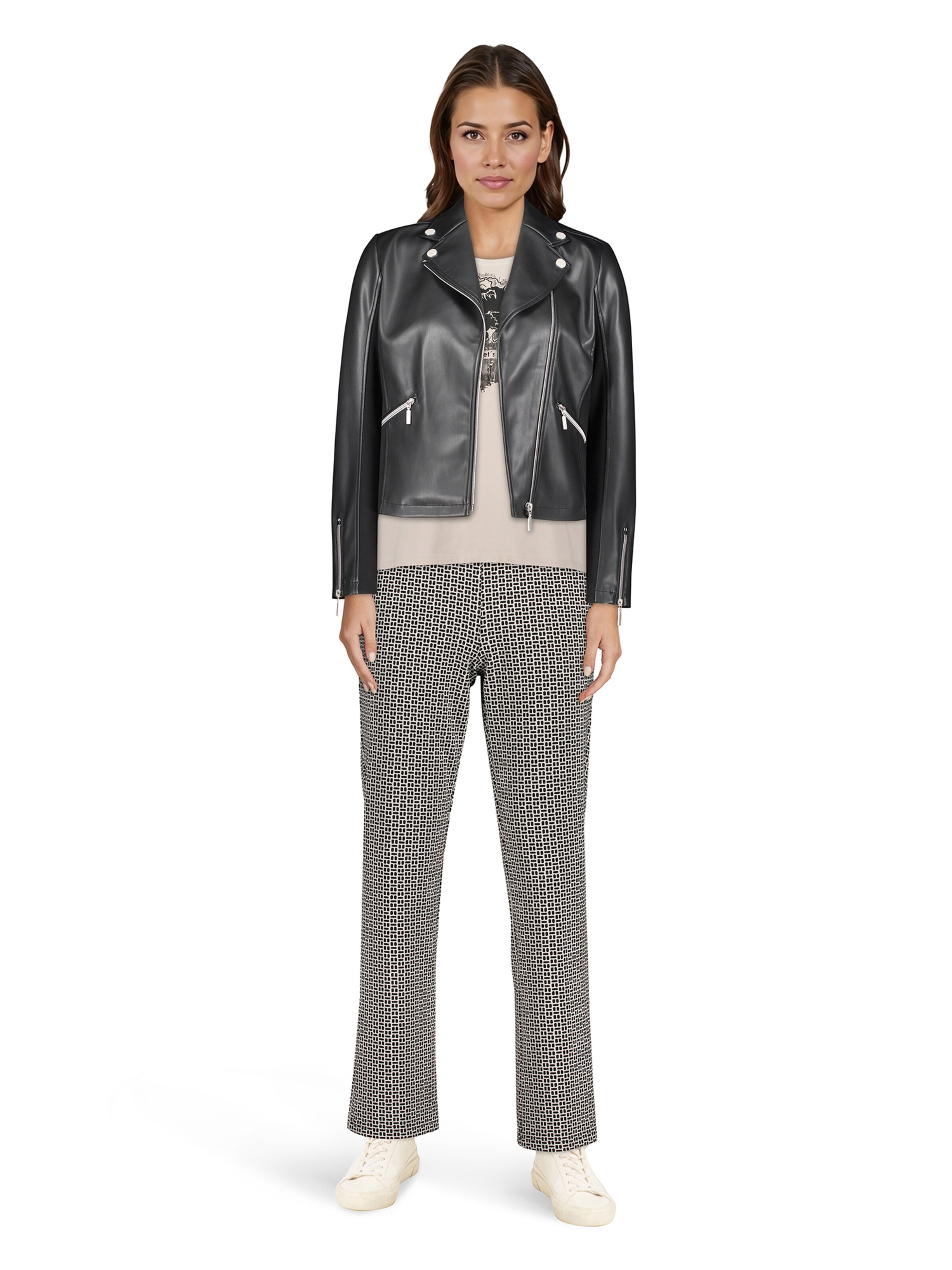 Coupe slim Pantalon Betty Barclay en blanc