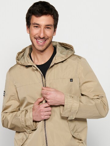 KOROSHI Between-Season Jacket in Beige