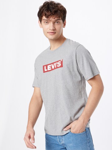 LEVI'S ® - Camisa 'SS Relaxed Fit Tee' em cinzento: frente