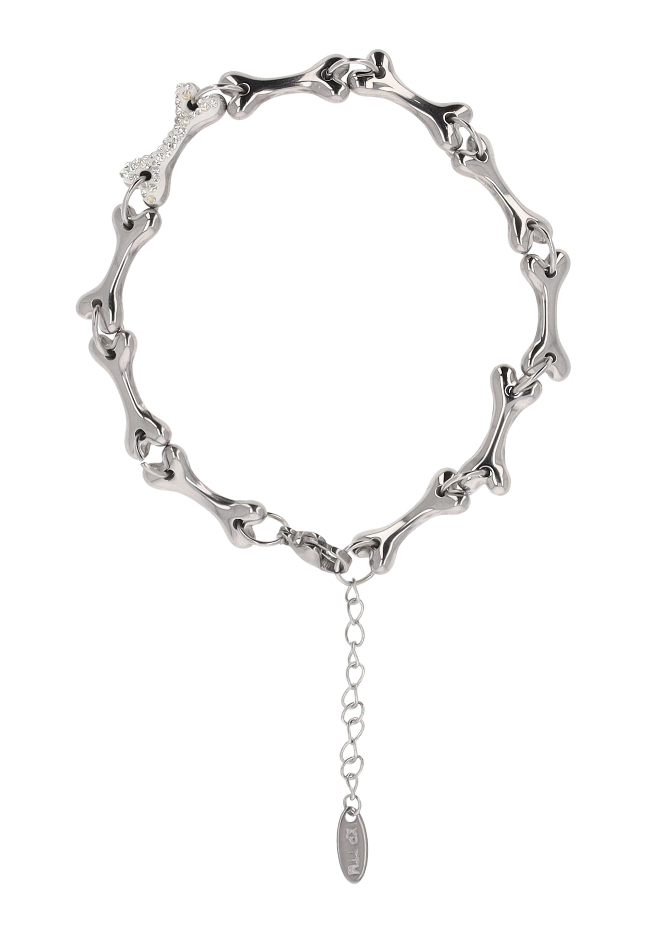 myMo ROCKS Bracelet en argent, Vue avec produit