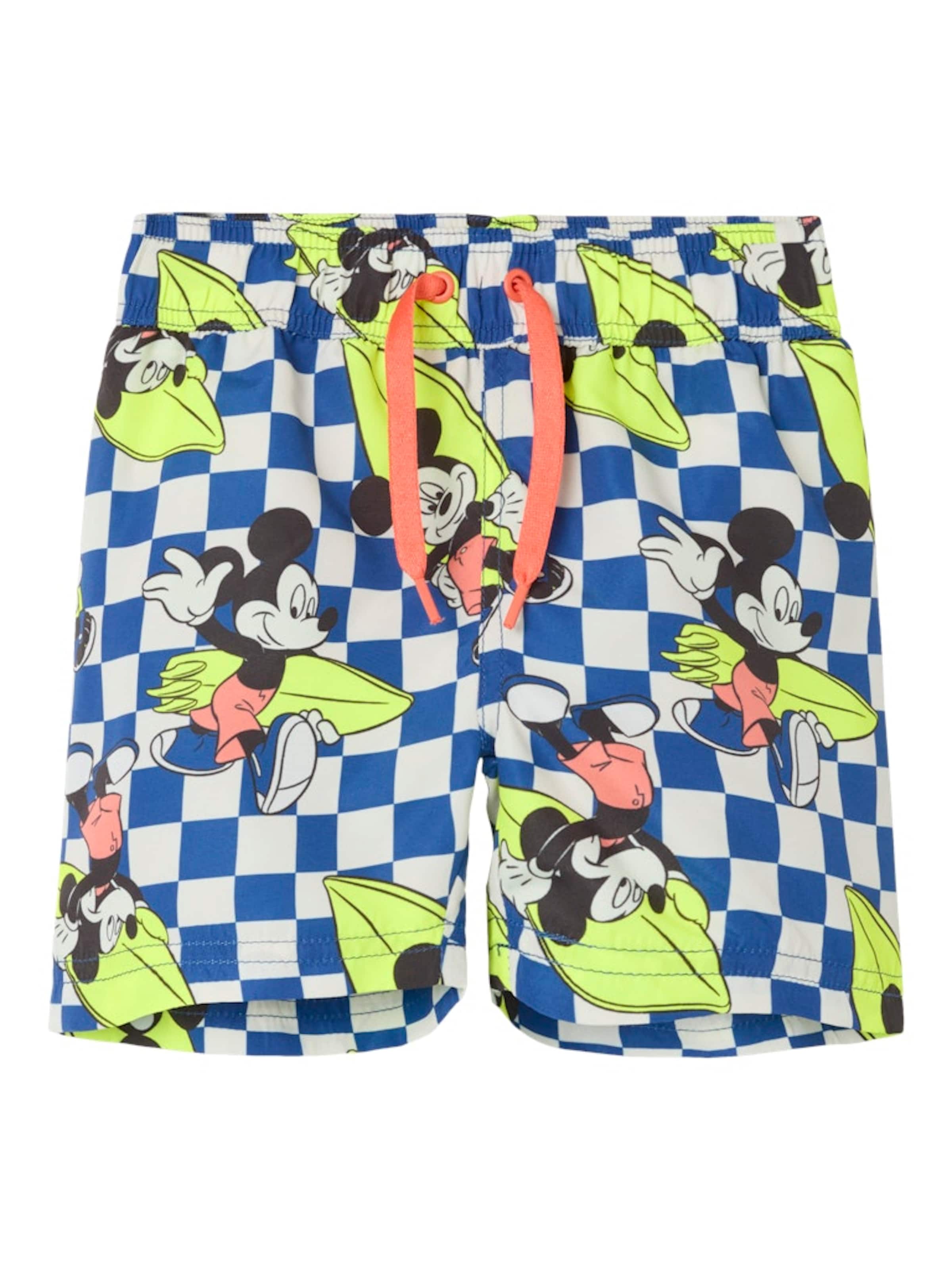 Shorts de bain NAME IT en bleu : devant