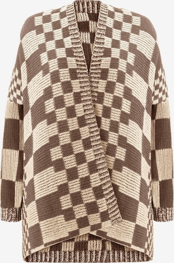 Imily Bela Cárdigan en beige / marrón, Vista del producto