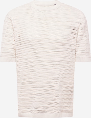 Only & Sons Sweater 'ONSCHARLES' in White: front