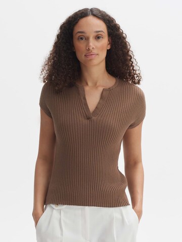 OPUS Pullover 'Polinna' in Braun: Vorderseite