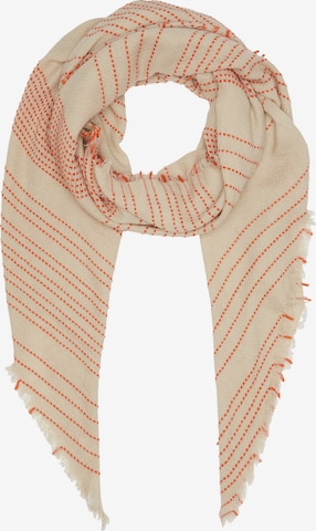 s.Oliver Schal in Beige: Vorderseite