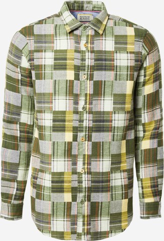 SCOTCH & SODA Klasický střih Košile – zelená: přední strana