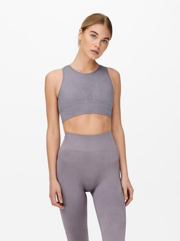 ONLY PLAY Skinny Workout Pants 'Saba' in Purple