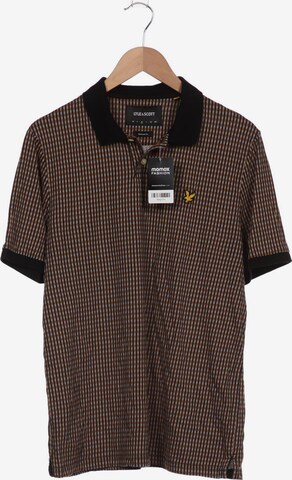 Lyle & Scott Poloshirt M in Schwarz: predná strana