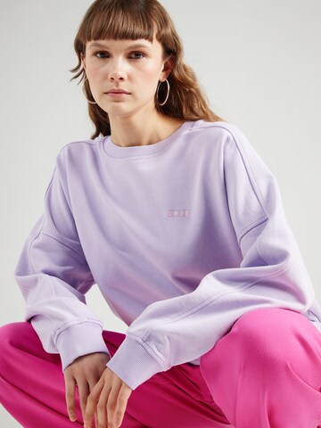 Sweat-shirt 'Emina' BOSS en violet