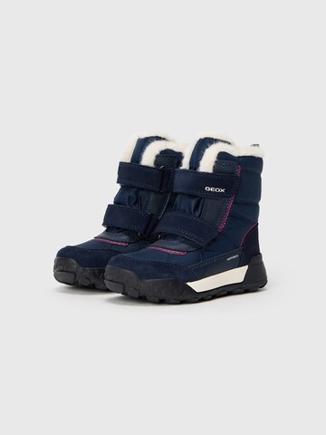 GEOX Snowboots 'TREKKYUP' in Blau