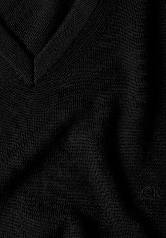 Calvin Klein Big & Tall Sweater in Black