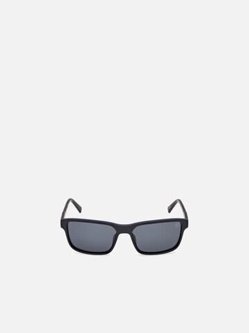TIMBERLAND Zonnebril 'Timberland TB00051 Matte blue 57/16/145 MAN Sunglasses' in Zwart