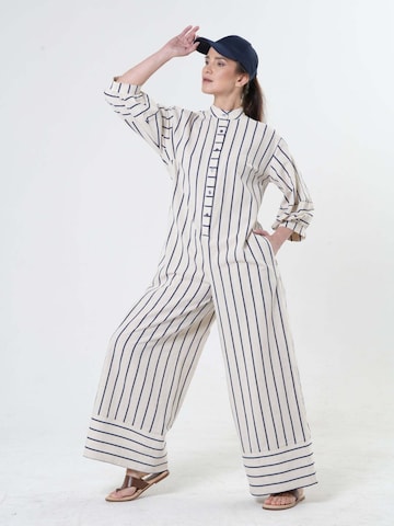 Metamorphoza Jumpsuit in Wit