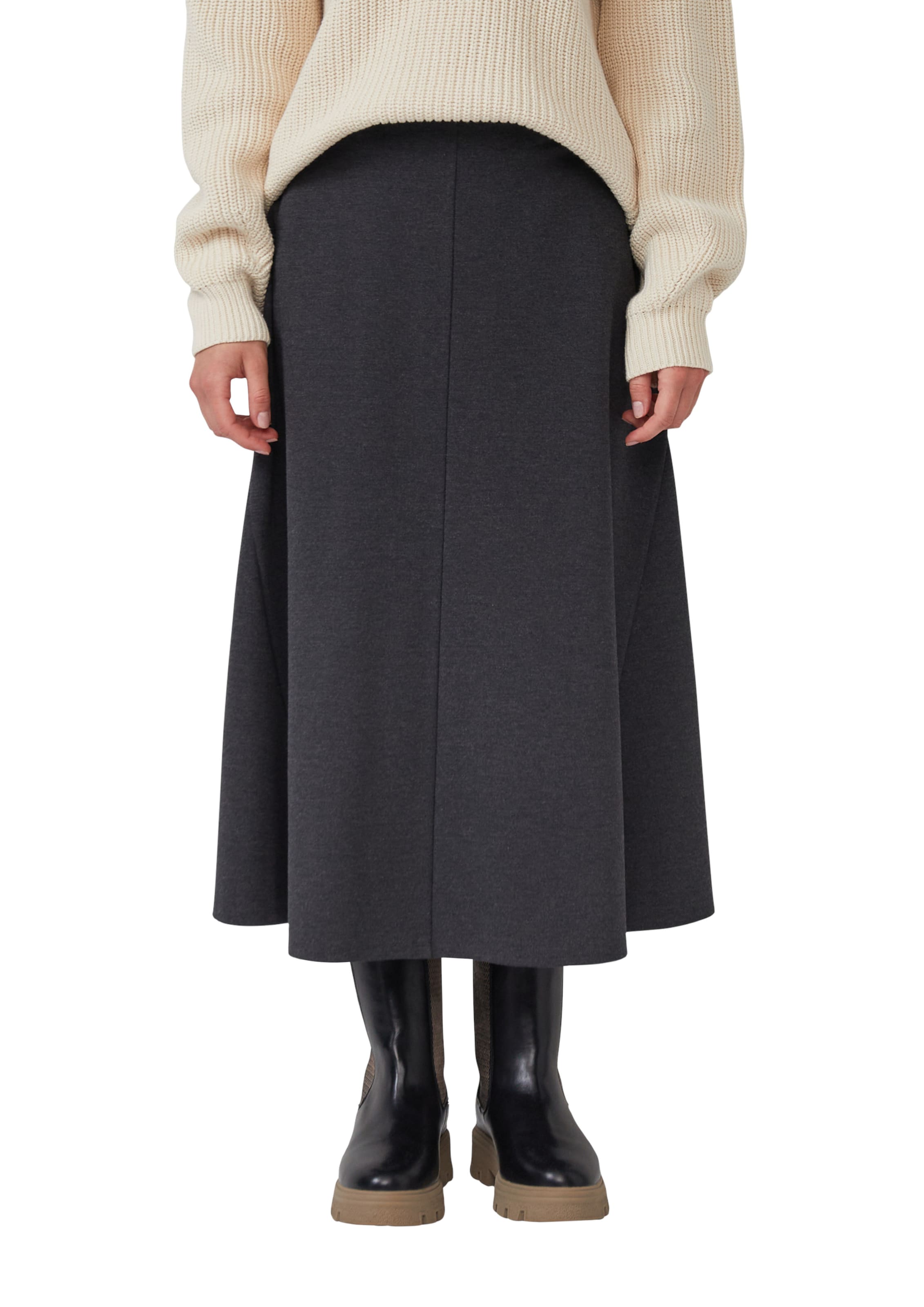 Jupe s.Oliver en gris : devant