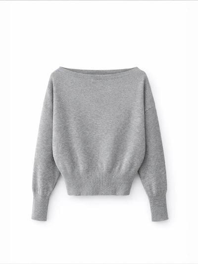 MixRay Pull-over 'Pullover' en S-L en gris, Vue avec produit