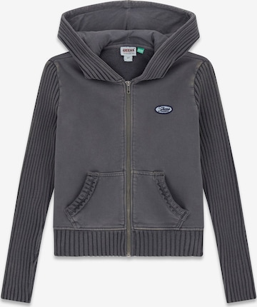 GUESS Originals Sweat jacket in Grey: front