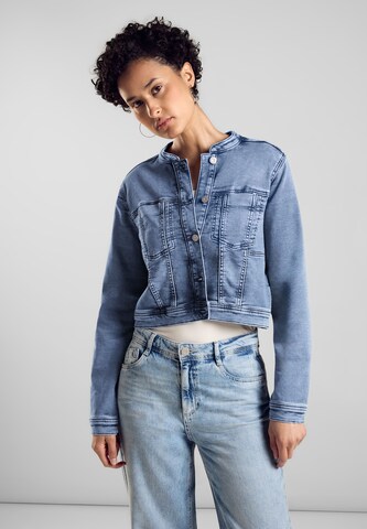 STREET ONE Blazer in Blue: front