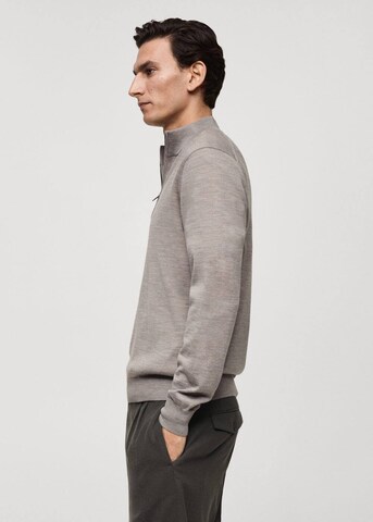 MANGO MAN Sweater 'Willyp' in Brown