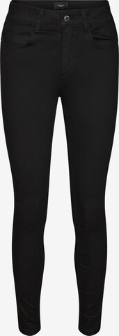 Skinny Jean 'SELA' VERO MODA en noir : devant