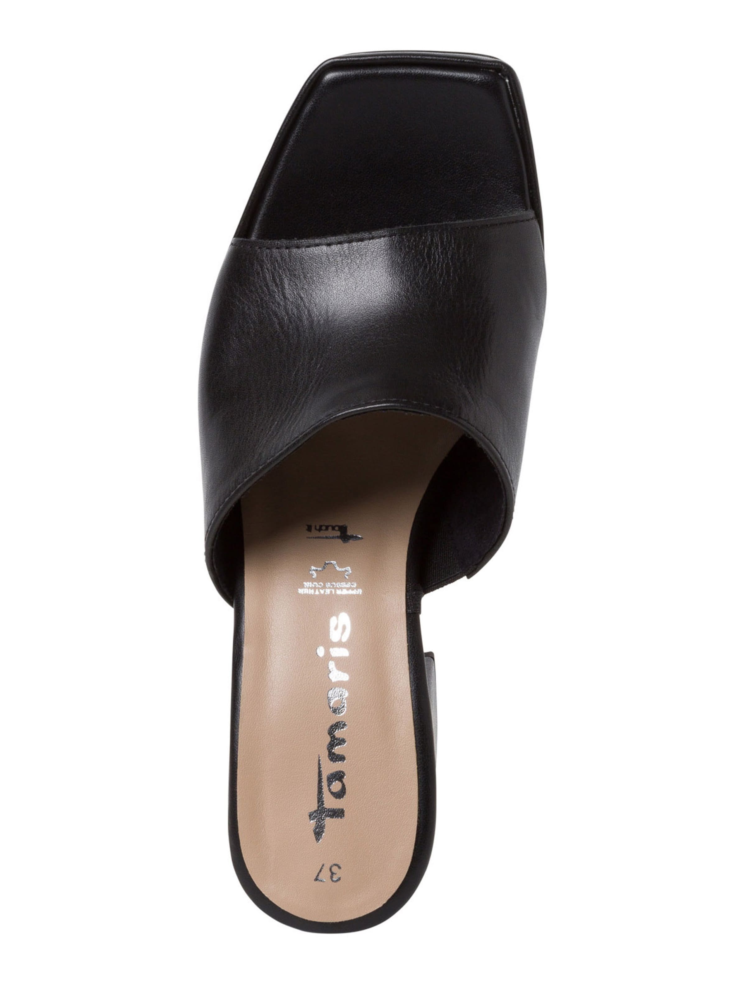 Tamaris Pantolette in Schwarz