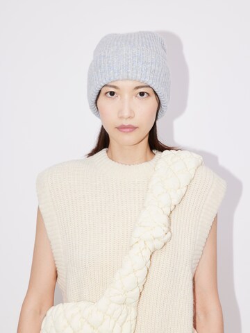 LeGer by Lena Gercke Beanie 'Emely' in Blue: front